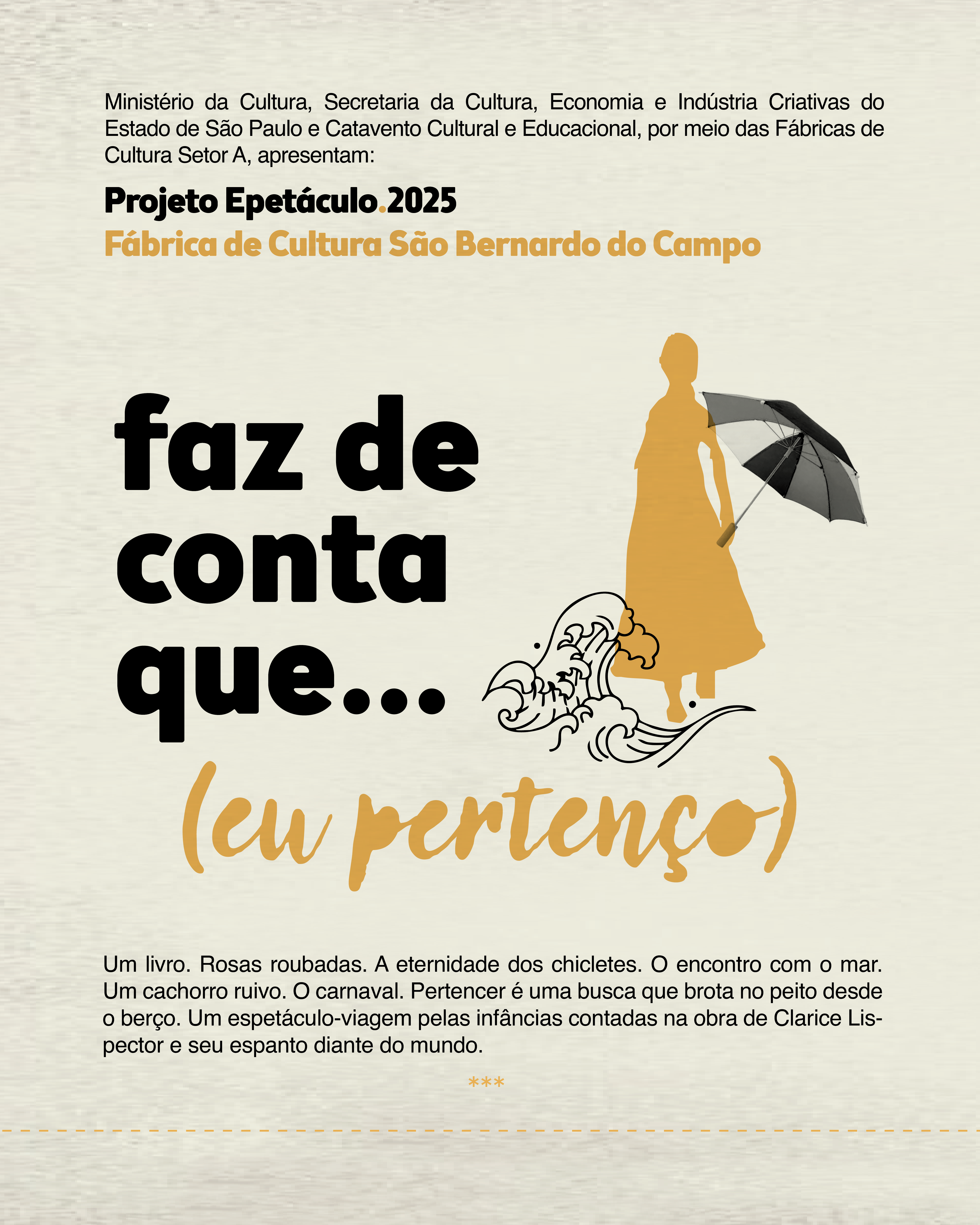 arte - pe Faz de conta que… (eu pertenço)