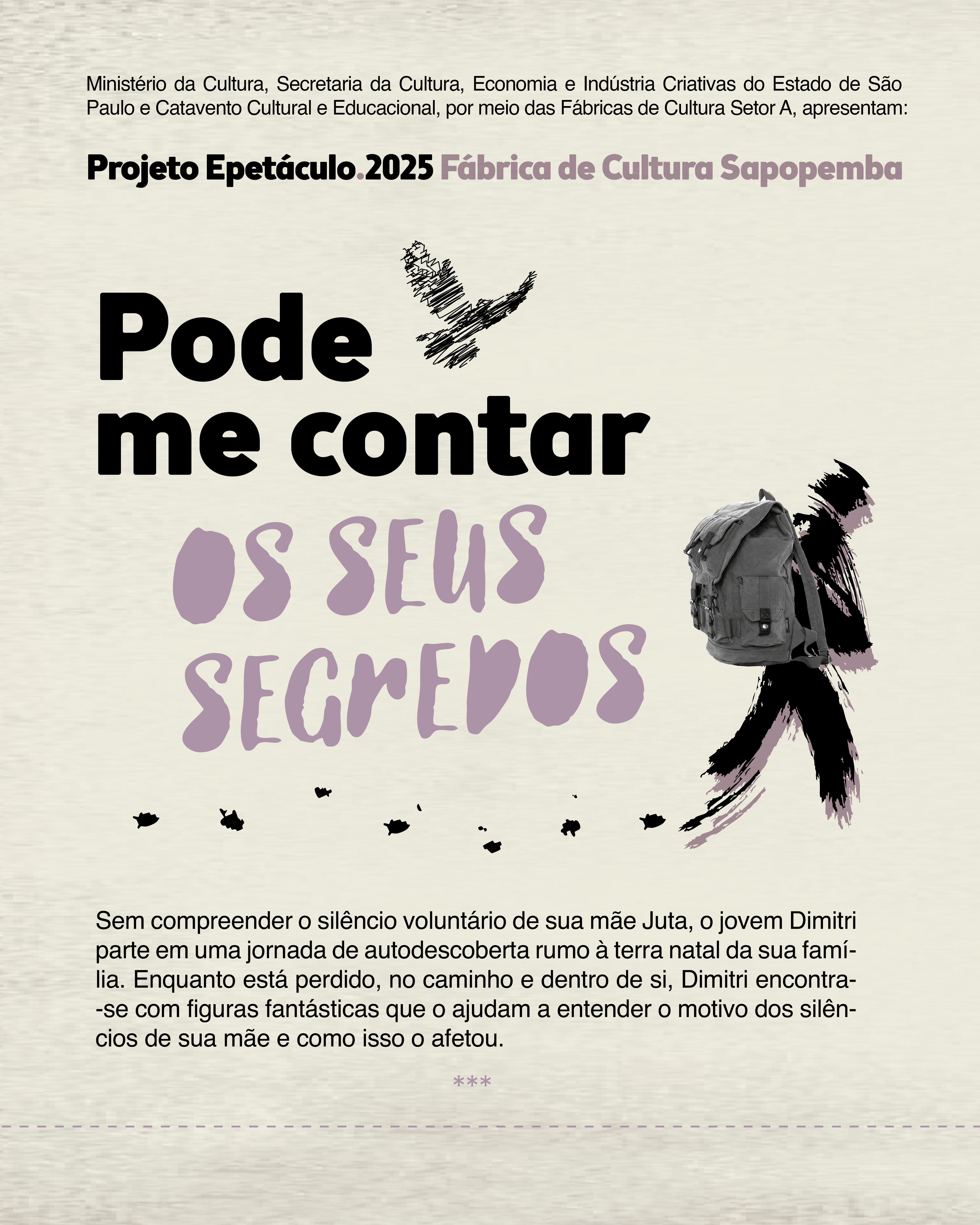 arte - pe pode me contar os teus segredos