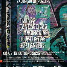 arte - Exposição: Turnês Fantásticas e Imaginárias de Artistas Sertanejos